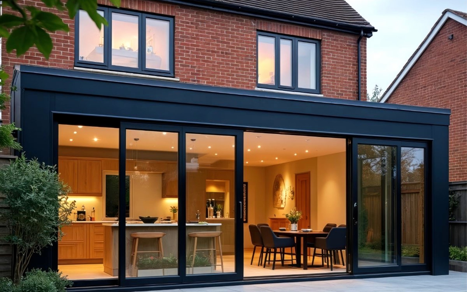 Modern home extension